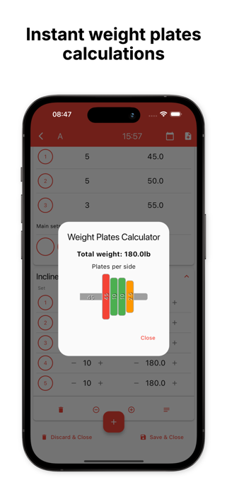 5x5 Workout Lifting Tracker Screenshot 2 of 9