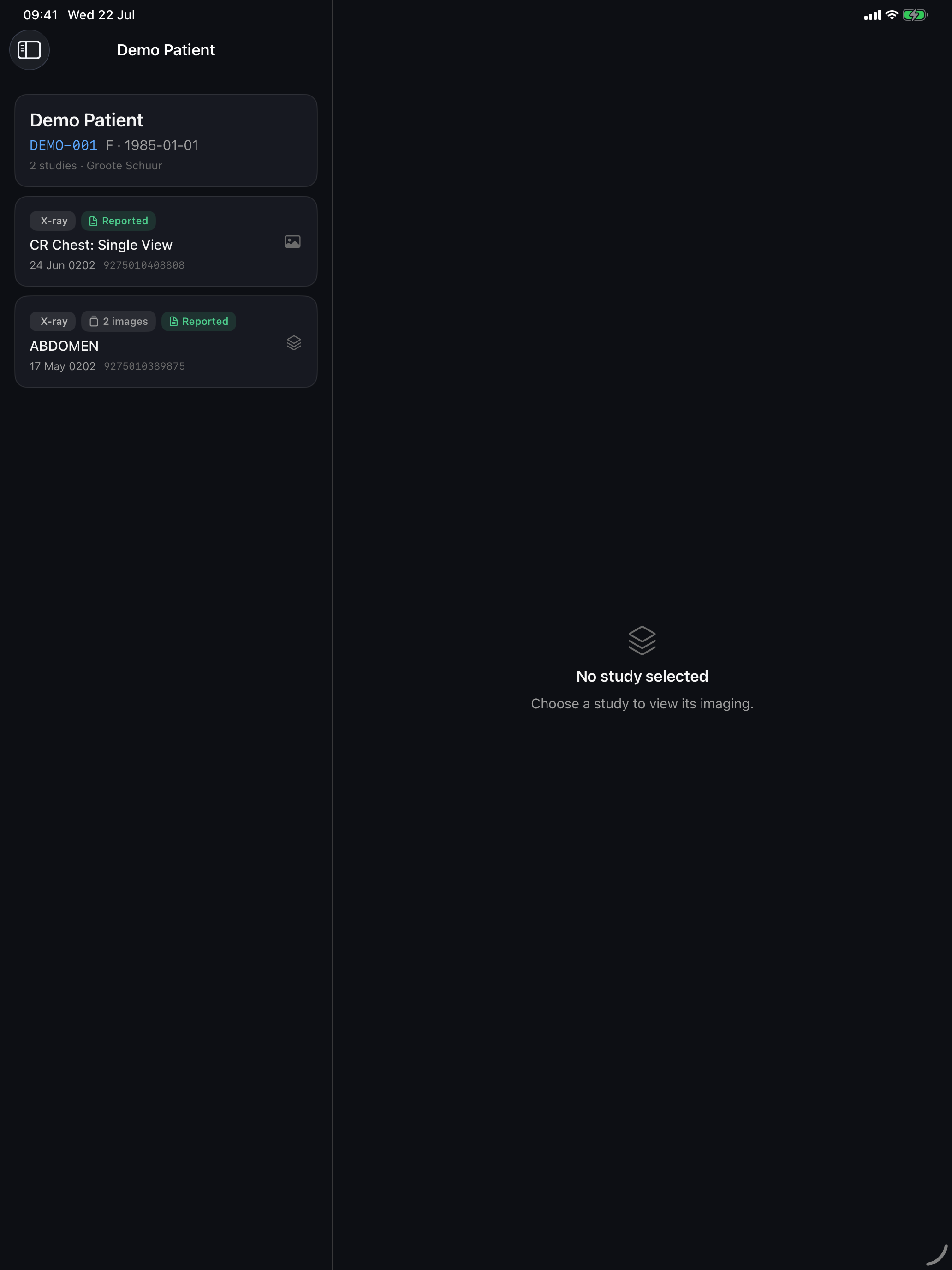 PACS screenshot 6
