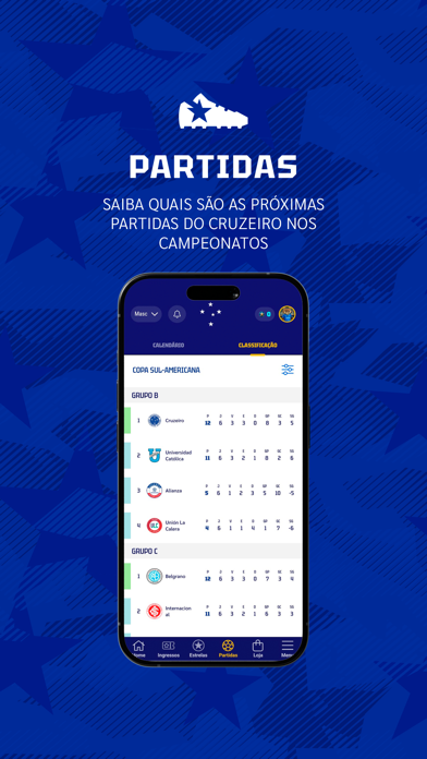Cruzeiro: Nação Azul Screenshot