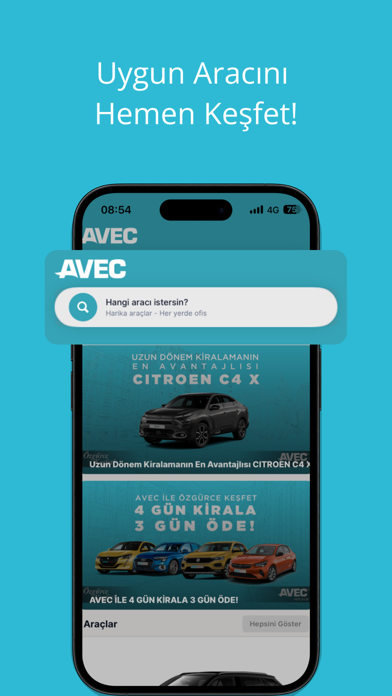 Screenshot #2 pour AVEC rent a car
