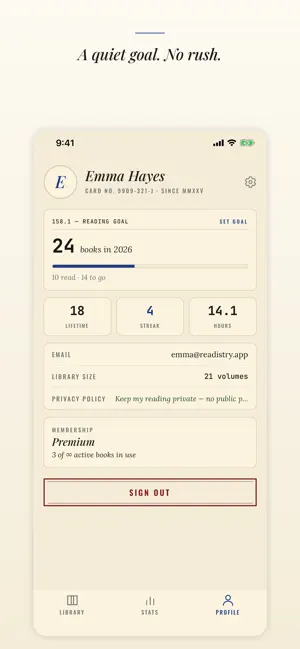 Readistry: Bookshelf & Log screenshot 4