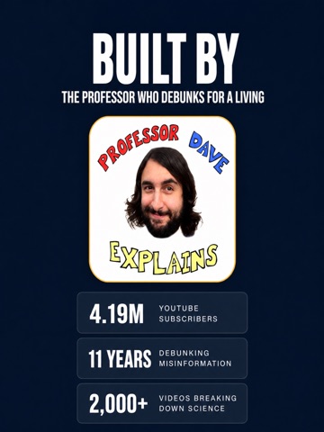 Is This BS? Claim & Fact Check iPad screenshot