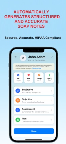 HAMD Ai - HealthAssistMD iPhone screenshot