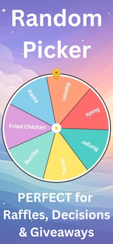 Raffle Wheel Name Picker Screenshot 1 of 5