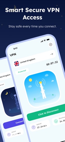 VPN : HiroVPN Super Proxy Screenshot 1 of 3