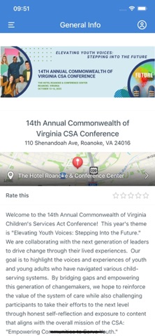 Annual CSA Conference Screenshot 2 of 3