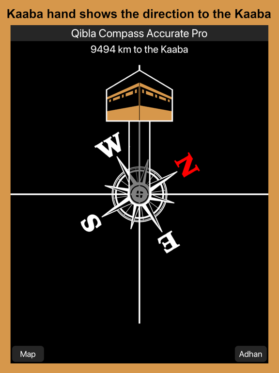 Screenshot #4 pour Qibla Compass Accurate Pro