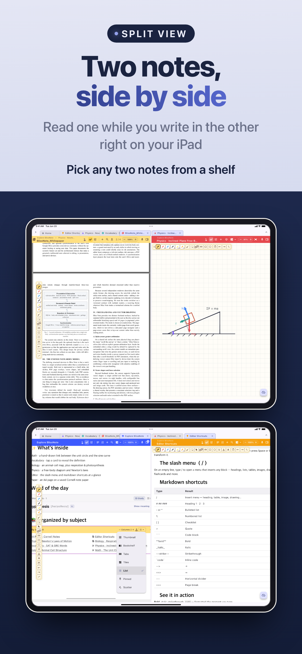 BLISS Note: Notes PDF Planner screenshot 6