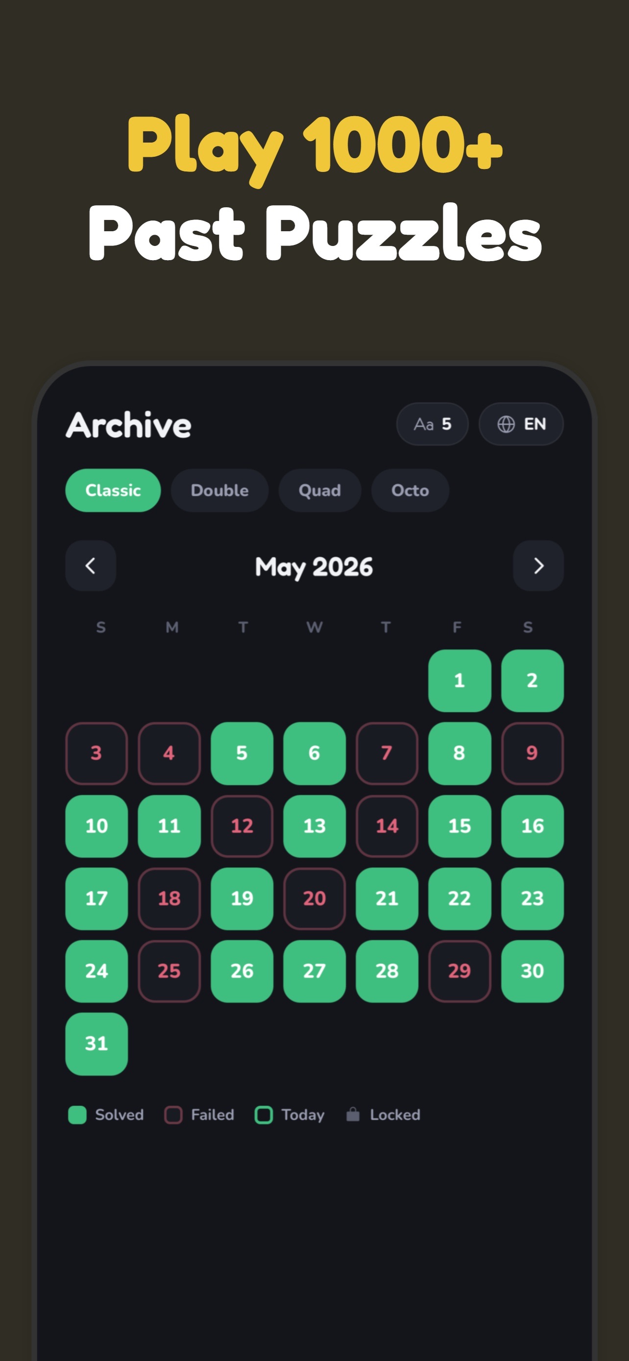 Screenshot 5 of Worder: Daily Word Game