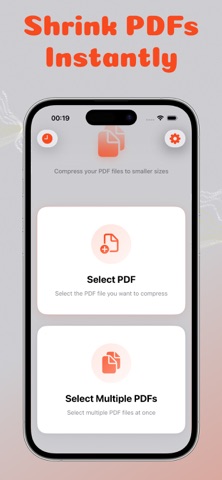 PDF Compressor : Small Size Screenshot 1 of 3