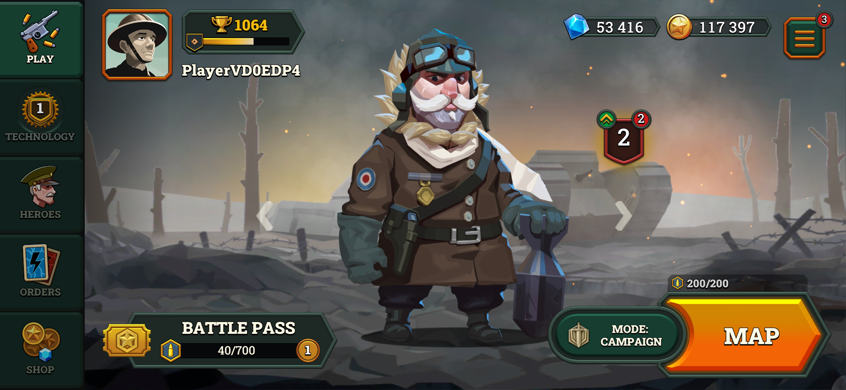 Bunker Wars: WW1 RTS