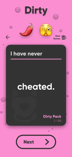 Never Ever: Dirty Adult screenshot 1
