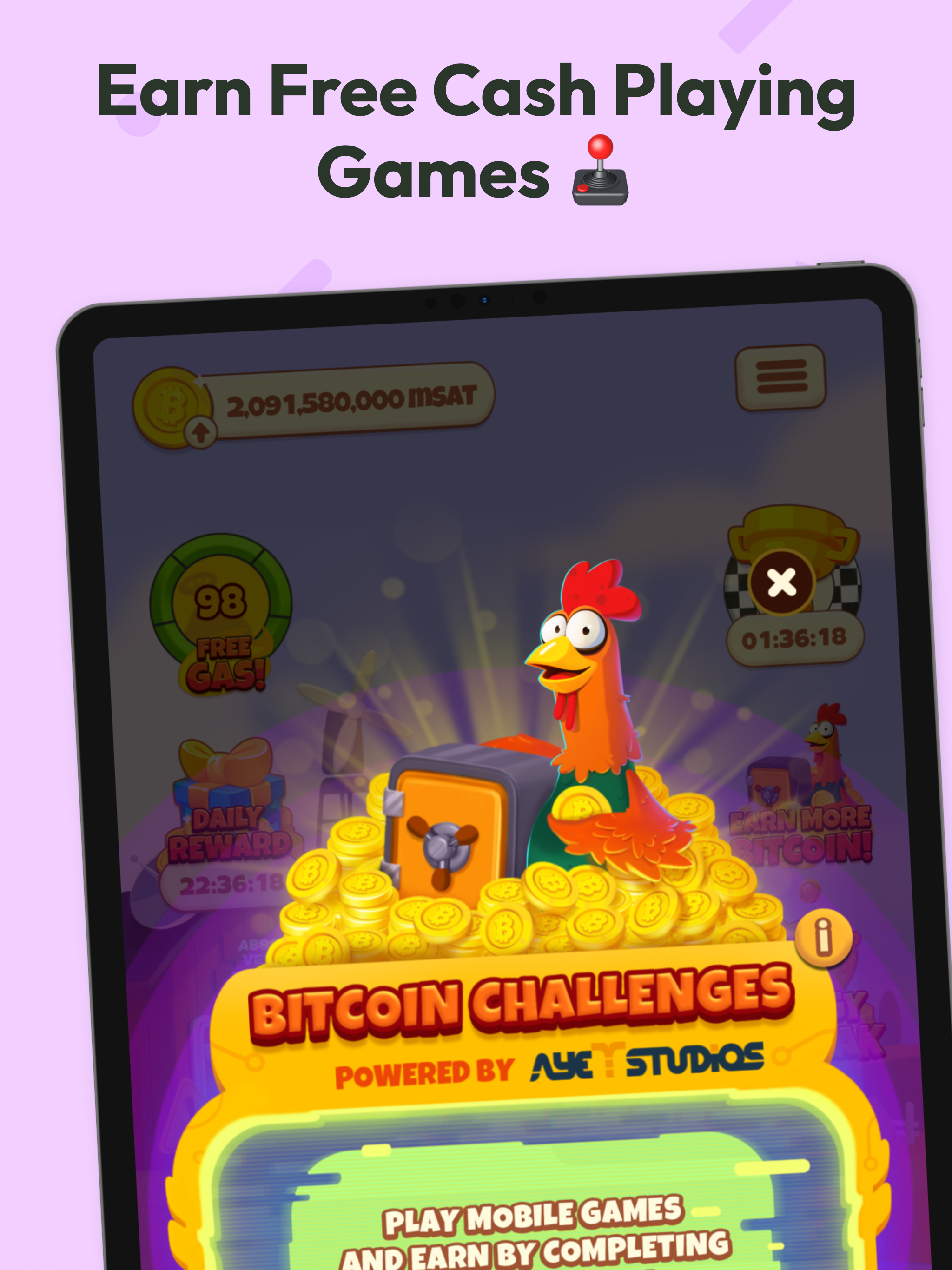 Chicken or Crash: Earn Bitcoin screenshot 16