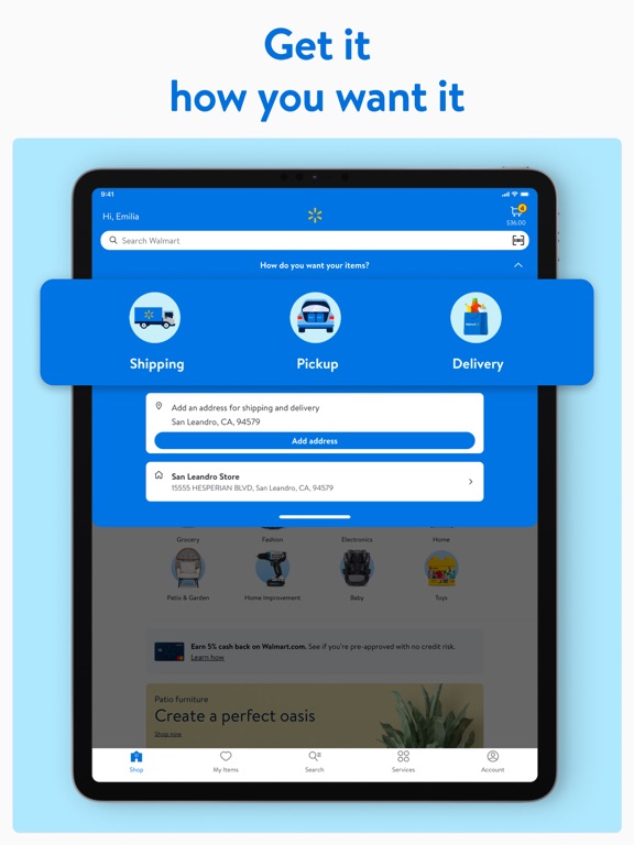 App screenshot