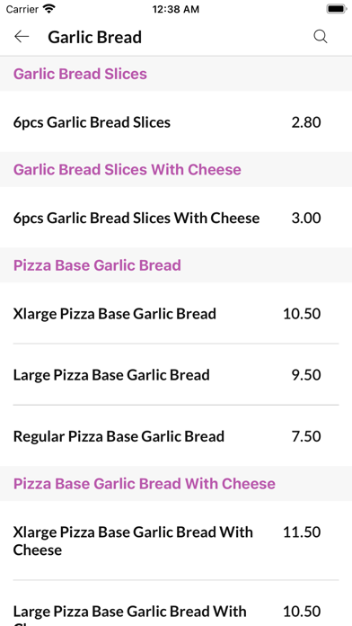 Green Lanes Tasty Bites. Screenshot