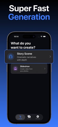 ClipCraft - AI Video Generator iPhone screenshot