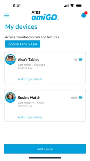 AT&T amiGO screenshot 3