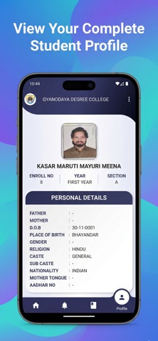 GYANODAYA DEGREE COLLEGE iPhone screenshot
