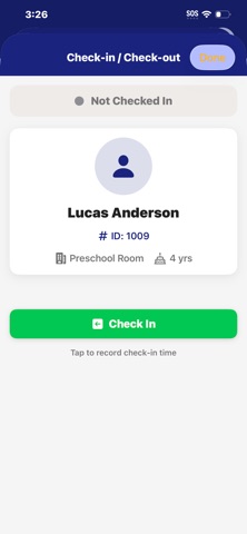 SafePass Daycare screenshot