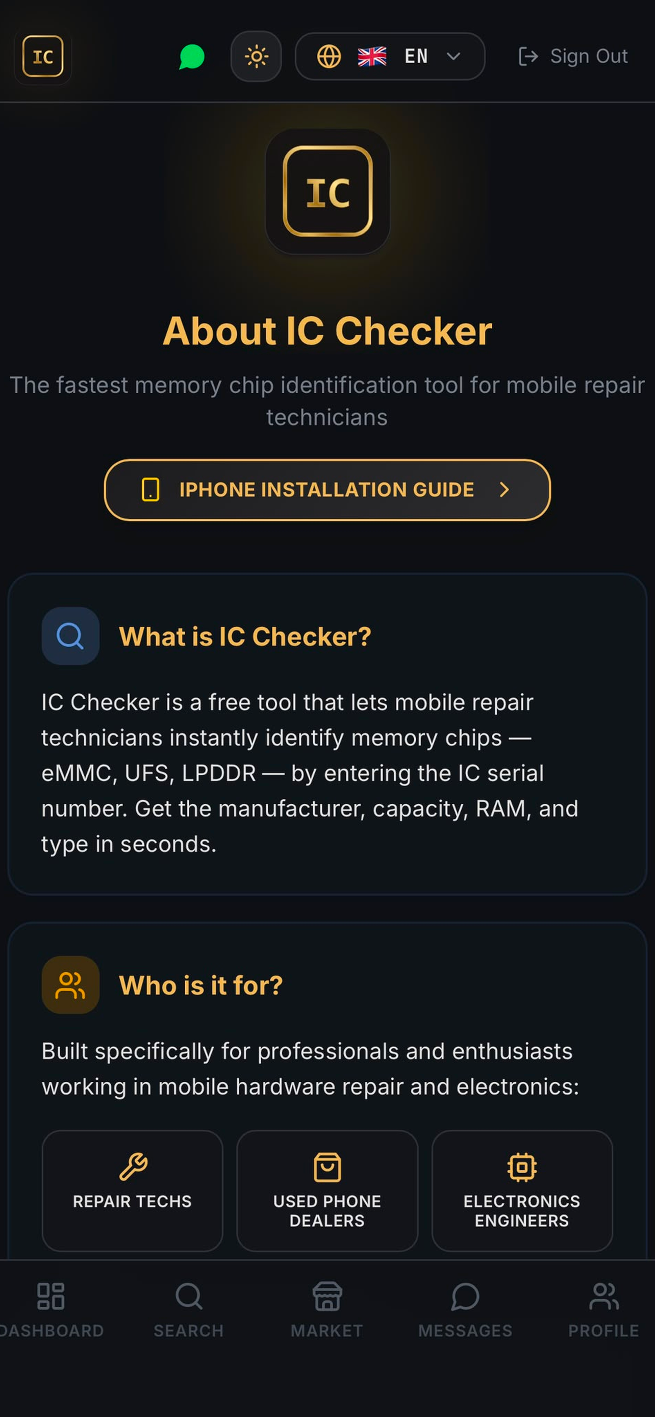 IC Checker screenshot 5