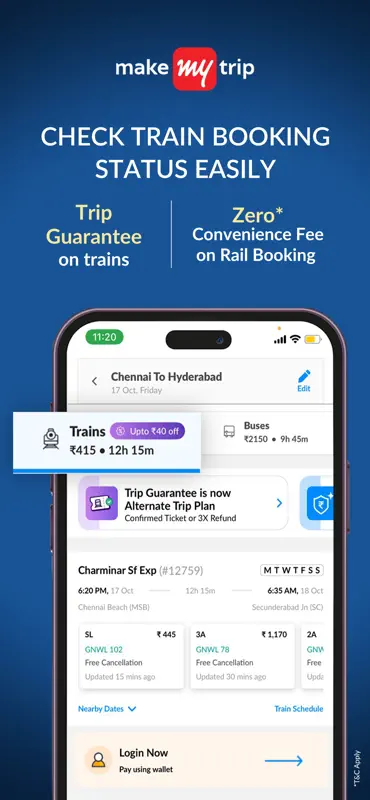 MakeMyTrip Flight, Hotel, Bus screenshot 7 of 8