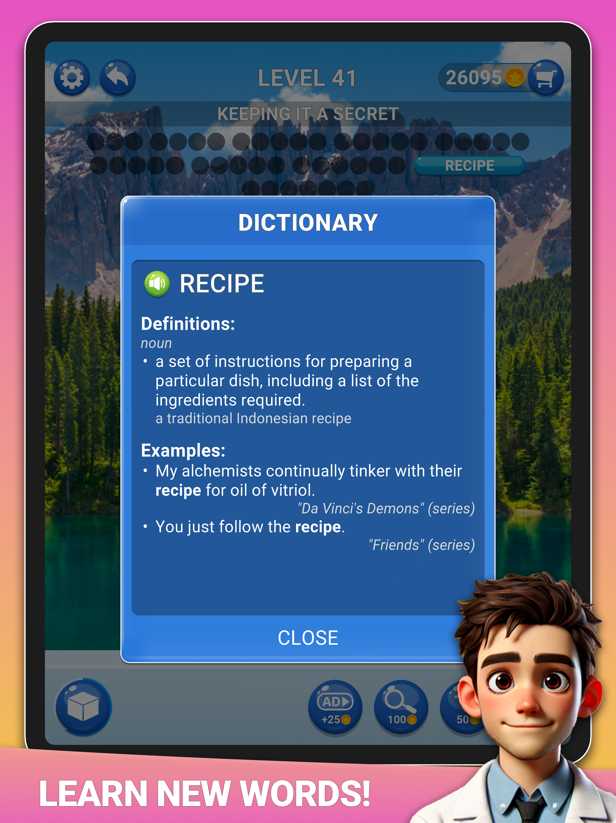 Word Search: Blocks Puzzle