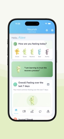 Nourish - Eating Disorder Help screenshot