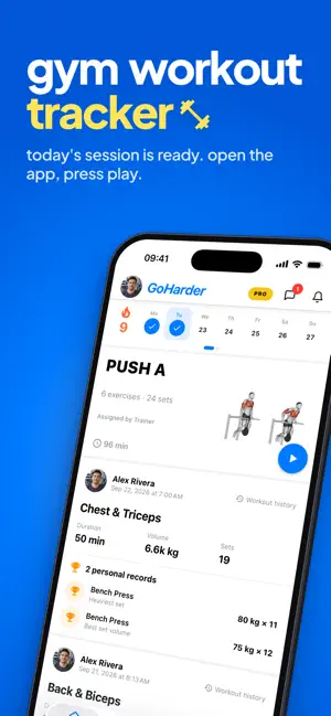 GoHarder - AI Gym Tracker screenshot 1