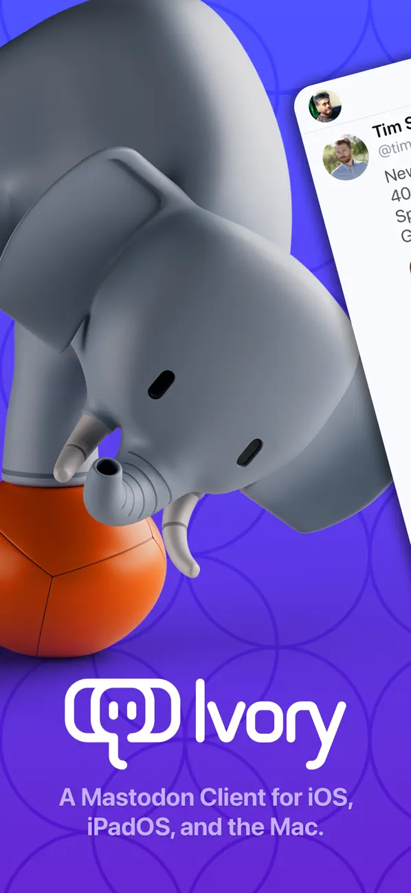 Screenshot #1 pour Ivory for Mastodon by Tapbots