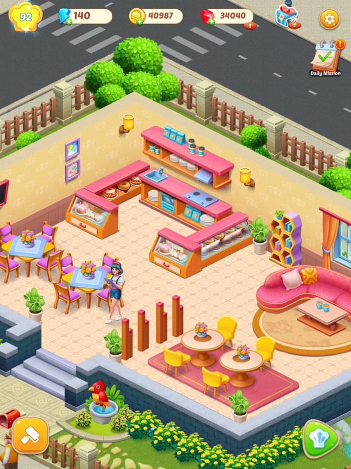 Cuisine Story Merge  Decor