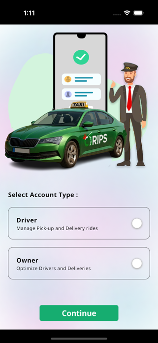 CrownTrips Driver Screenshot 1 of 8