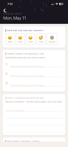 Restful Roots: Sleep Journal screenshot
