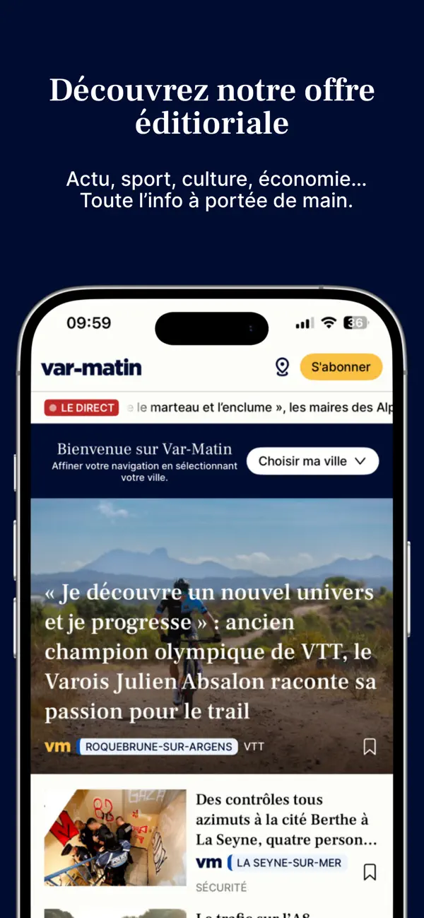 Screenshot #3 pour NVM : Info Nice, Var, Monaco
