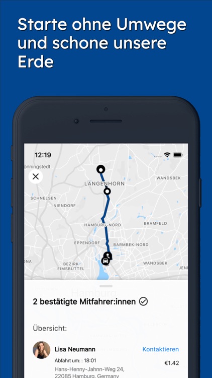 BG Klinikum Hamburg Carpool screenshot-6