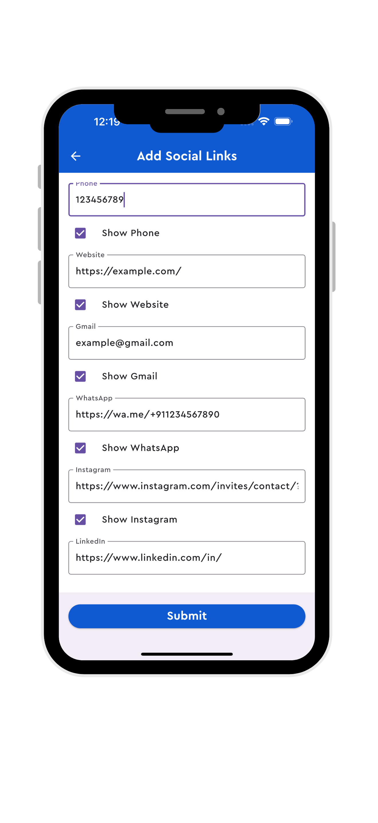 VR Smart Card : Business Card screenshot 5