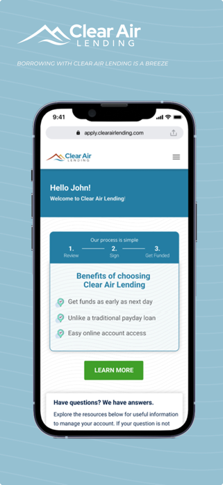 ClearAirLending Screenshot 4 of 5