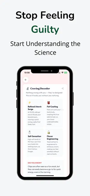 CraveShift: Stop Food Cravings screenshot 4