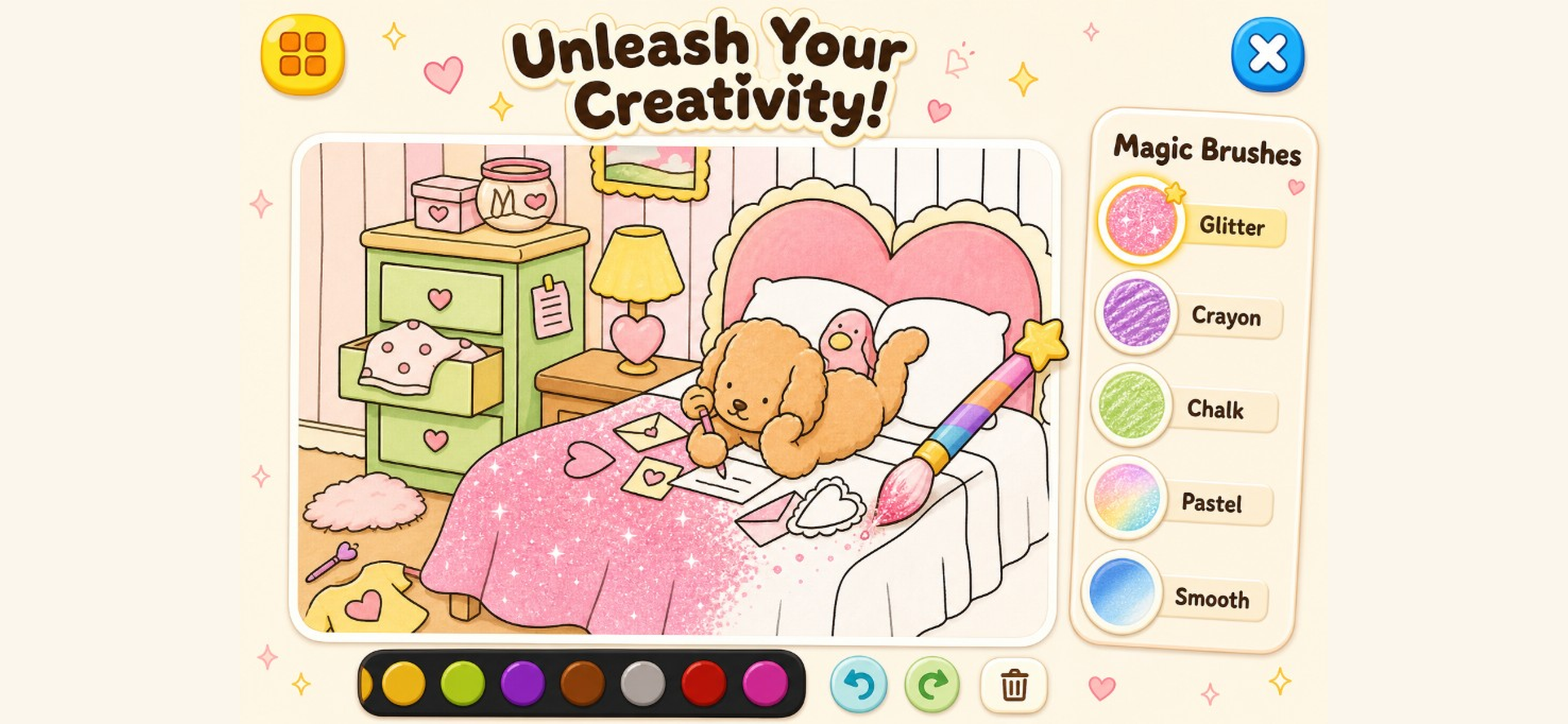 Bobbie Goods Coloring Book Art