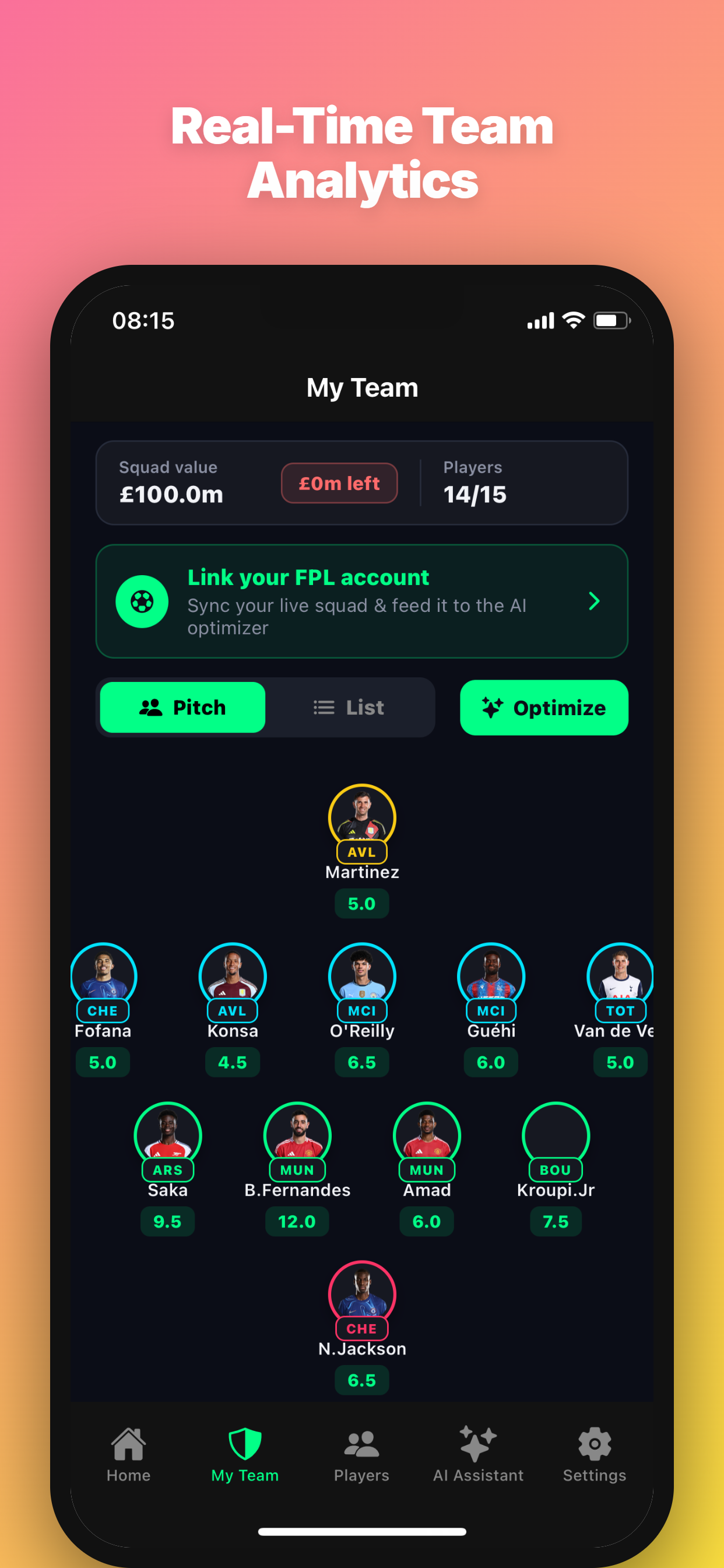 AI Fantasy Football Manager screenshot 10