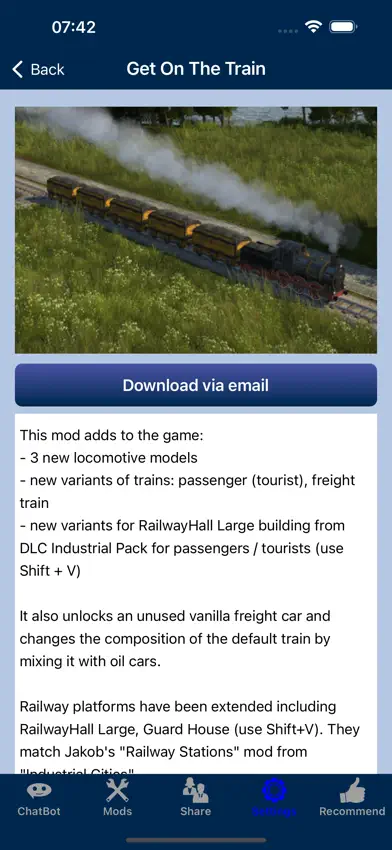 A1800 - DLC, ChatBOT & Mods screenshot 2