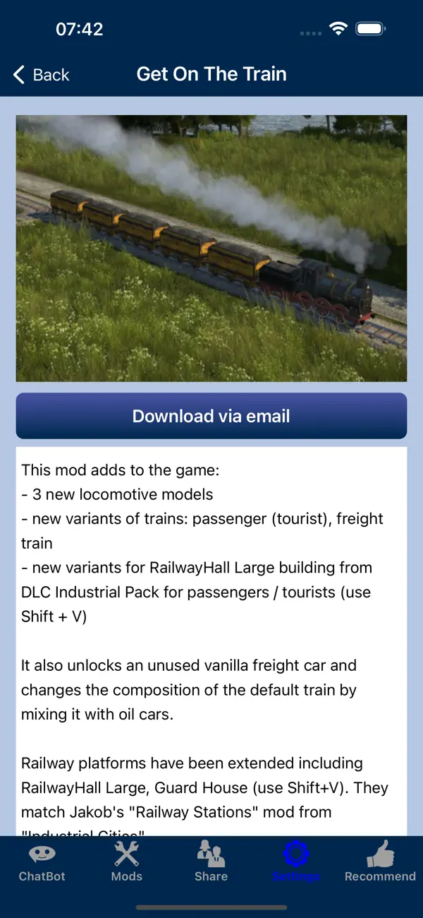 Screenshot #2 pour A1800 - DLC,ChatBOT et modules