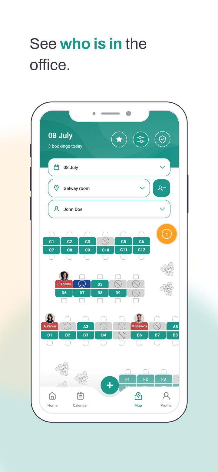 Ronspot - Desk & Parking Mgt screenshot 2