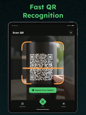 Quick QR Generator Pro iPad screenshot