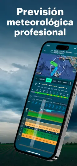 Captura de pantalla de Windy: Pronóstico Del Tiempo en iPhone 3
