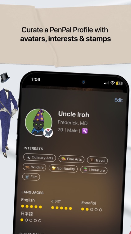 Lettre.app - PenPals for life screenshot-4