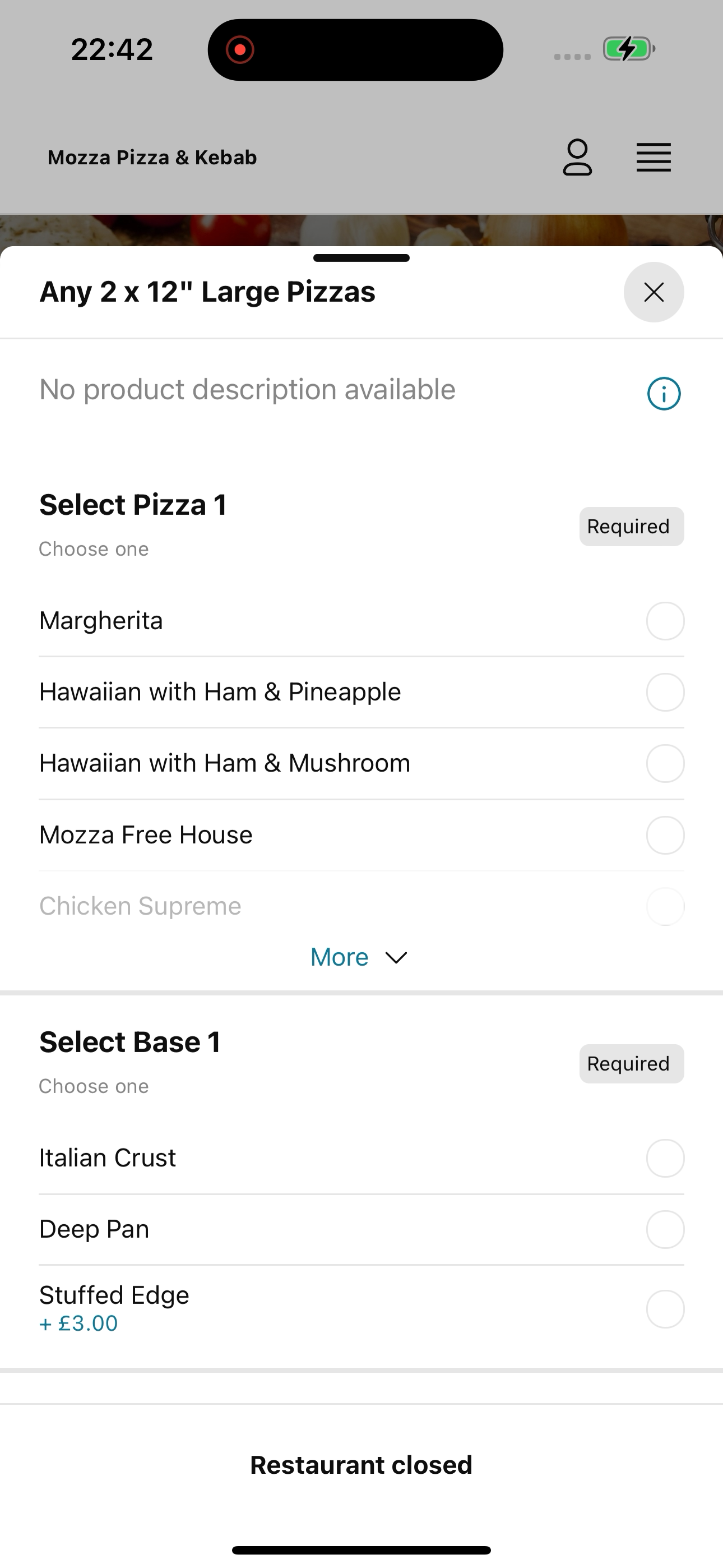Mozza Pizza & Kebab screenshot 6