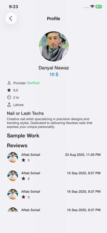 HelpTok iPhone screenshot