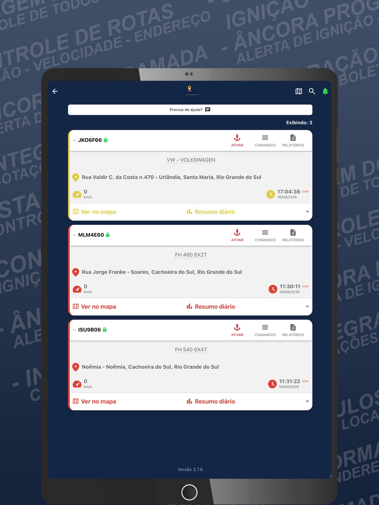 Screenshot 6 of Previne Rastreamento Veicular
