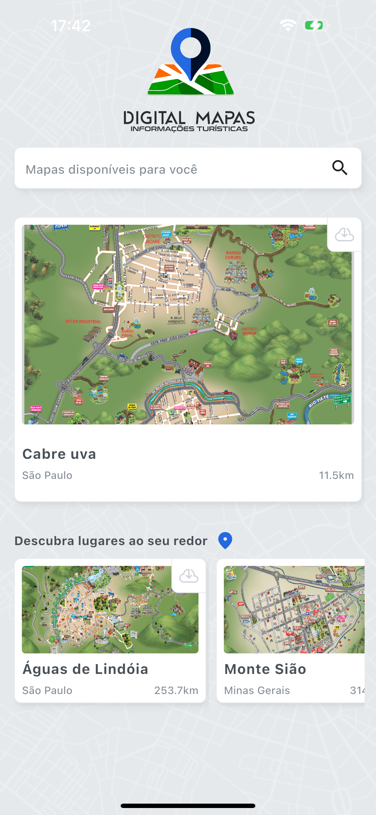 Mapas Digitais Interativos