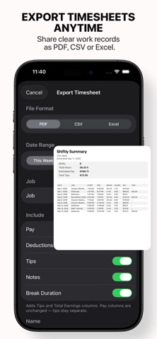 Hours Tracker - Shiftly Screenshot 8 of 8
